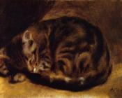 皮埃尔奥古斯特雷诺阿 - Sleeping Cat